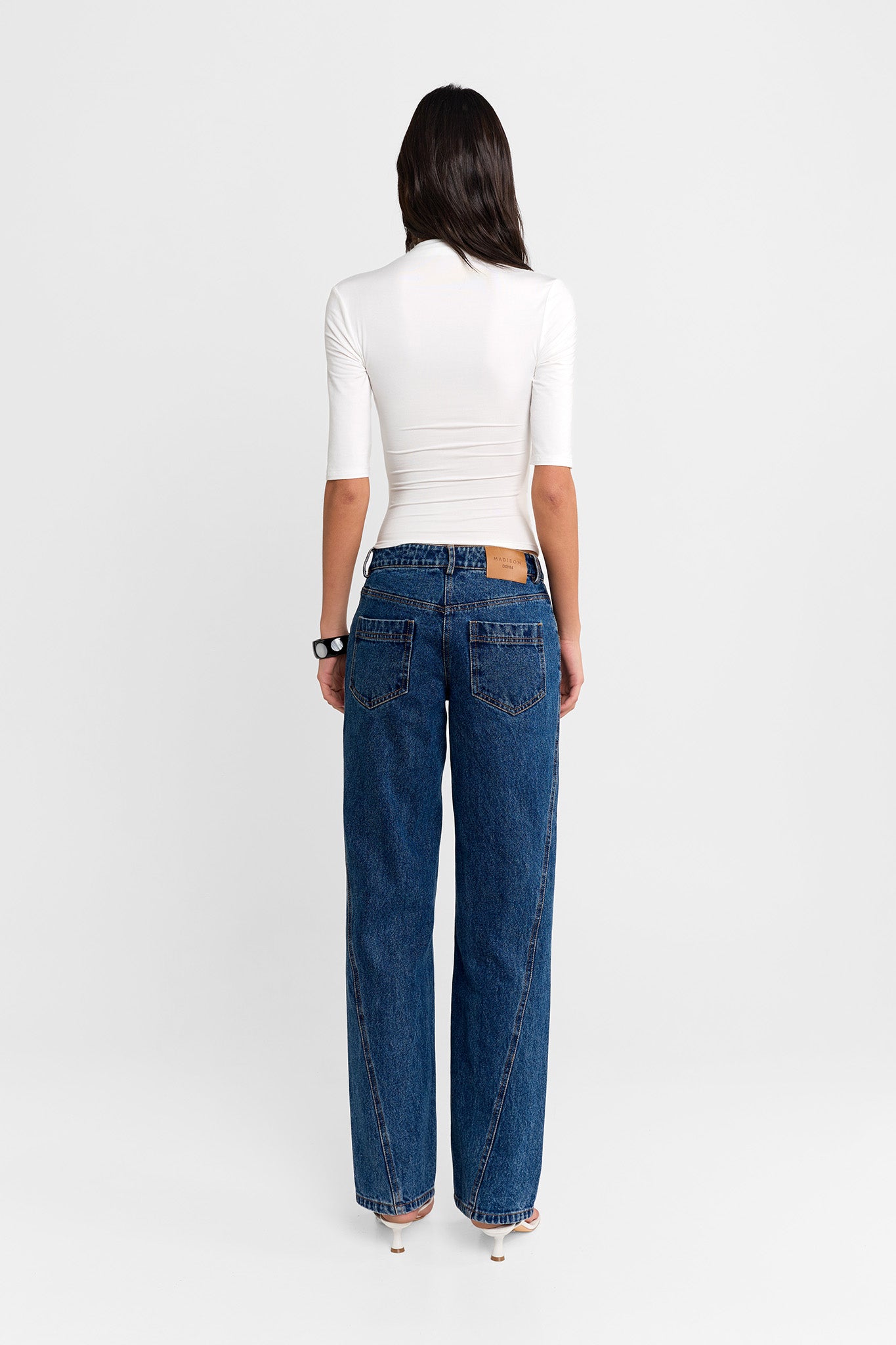 Adalia Half Sleeve Top | Cloud