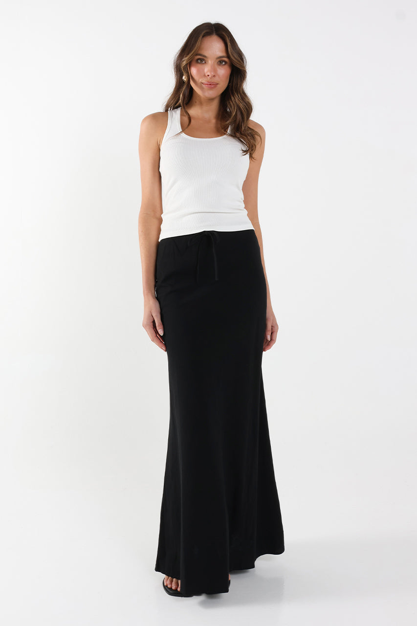 Albi Maxi Skirt | Black