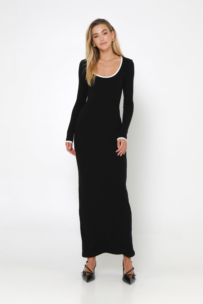 Amanda Maxi Dress | Black
