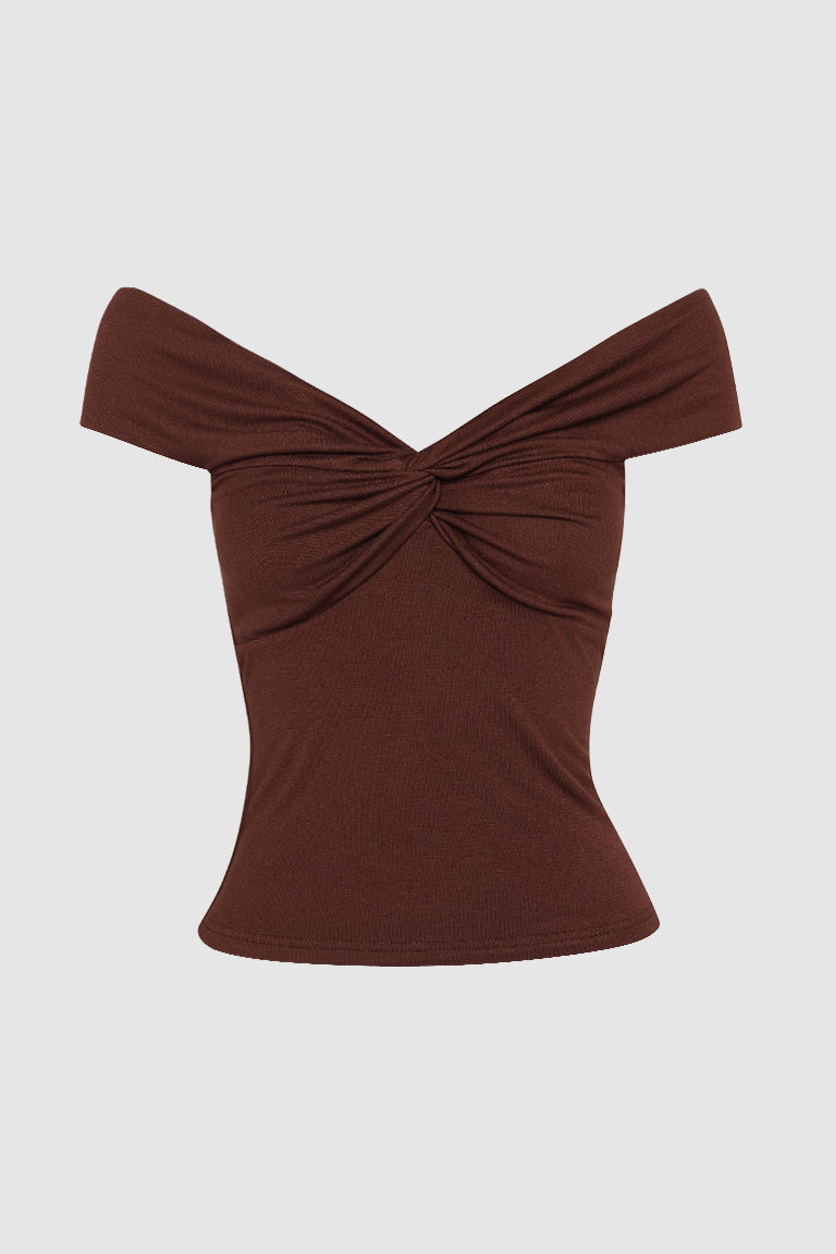Anouk Top | Choc