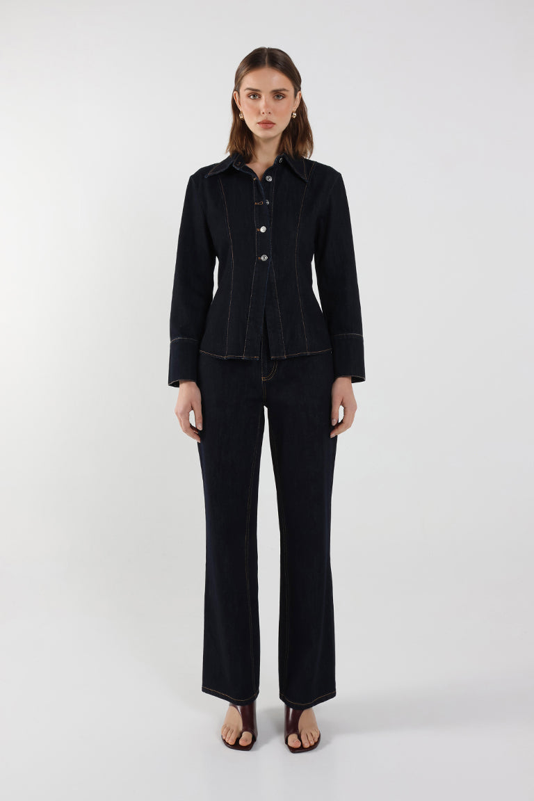 Bec Denim Shirt | Indigo