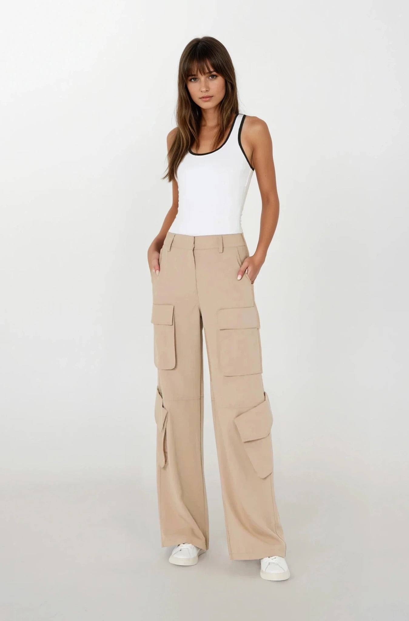 Blane Cargo Pants | Camel