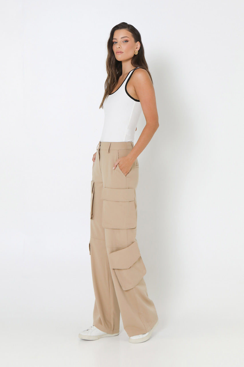 Blane Cargo Pants | Camel