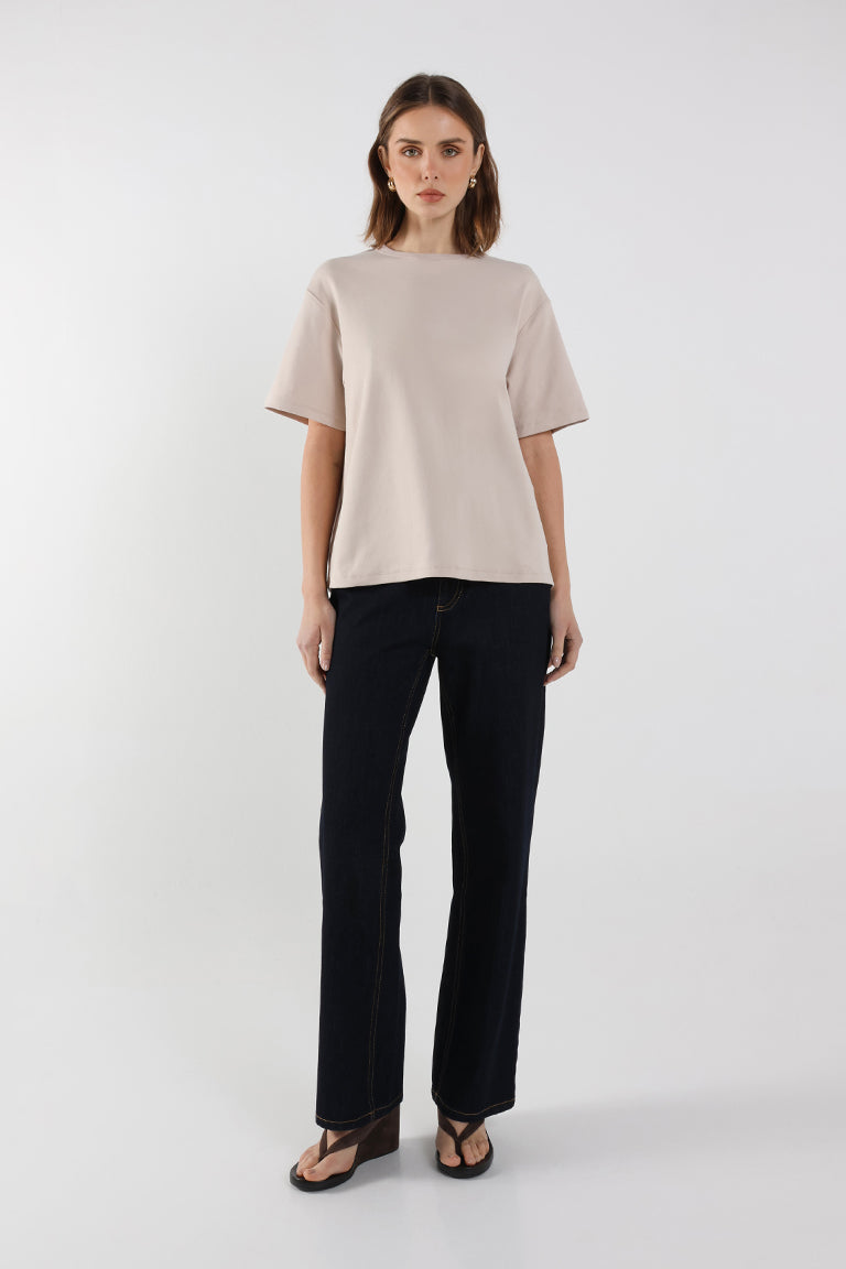 Boyfriend T-Shirt | Oat