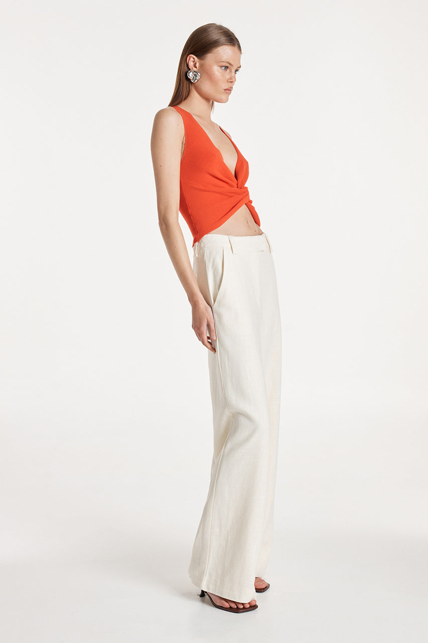 Brittney Knit Top | Red