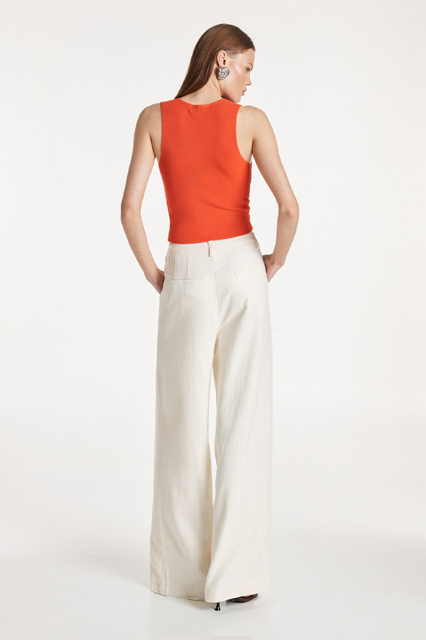 Brittney Knit Top | Red