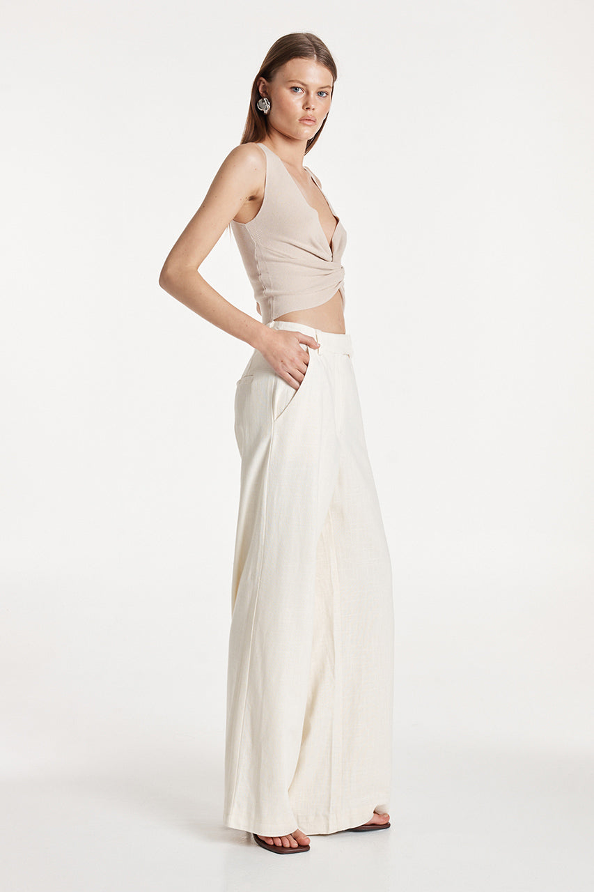 Brittney Knit Top | Oyster