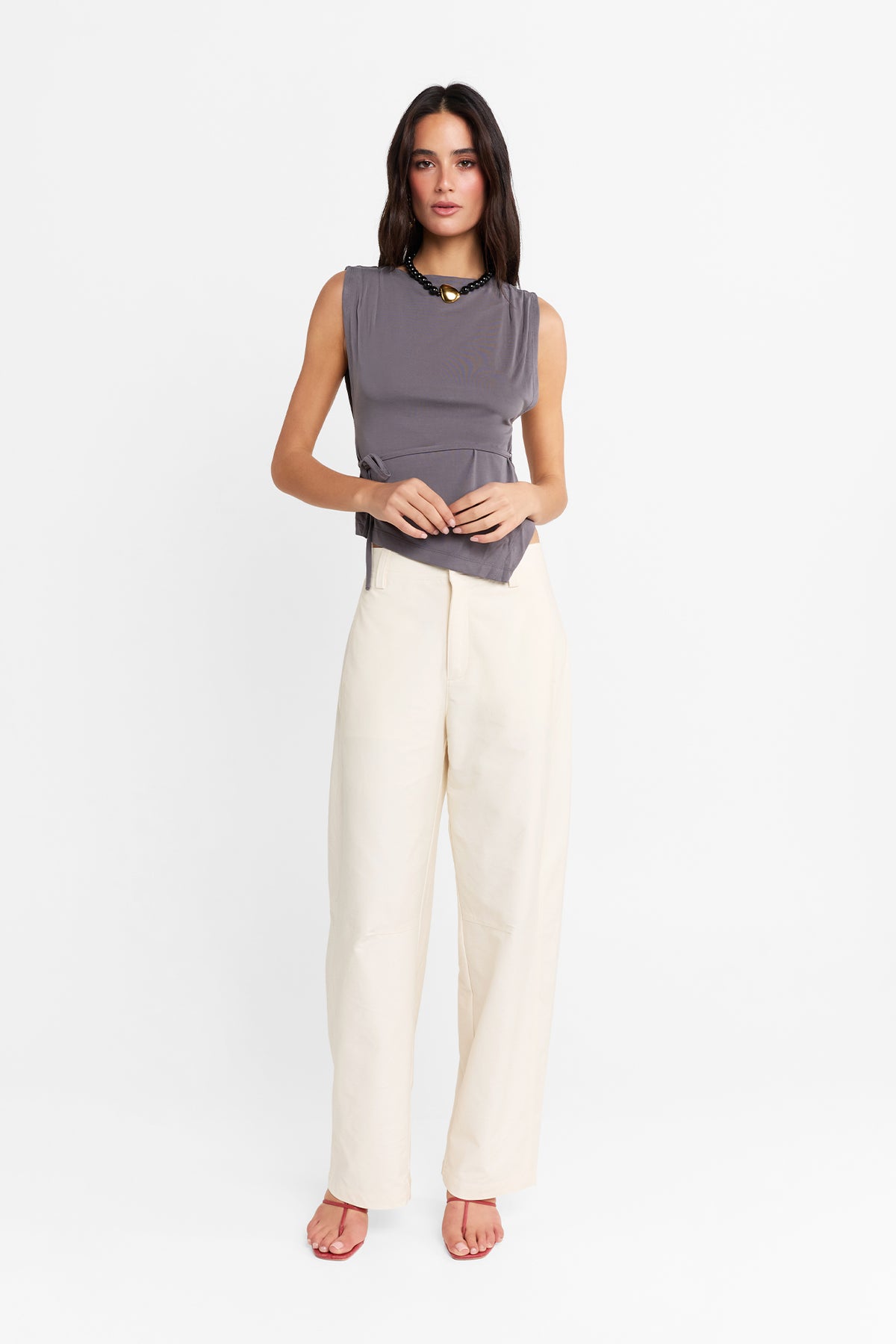 Calista Top | Slate