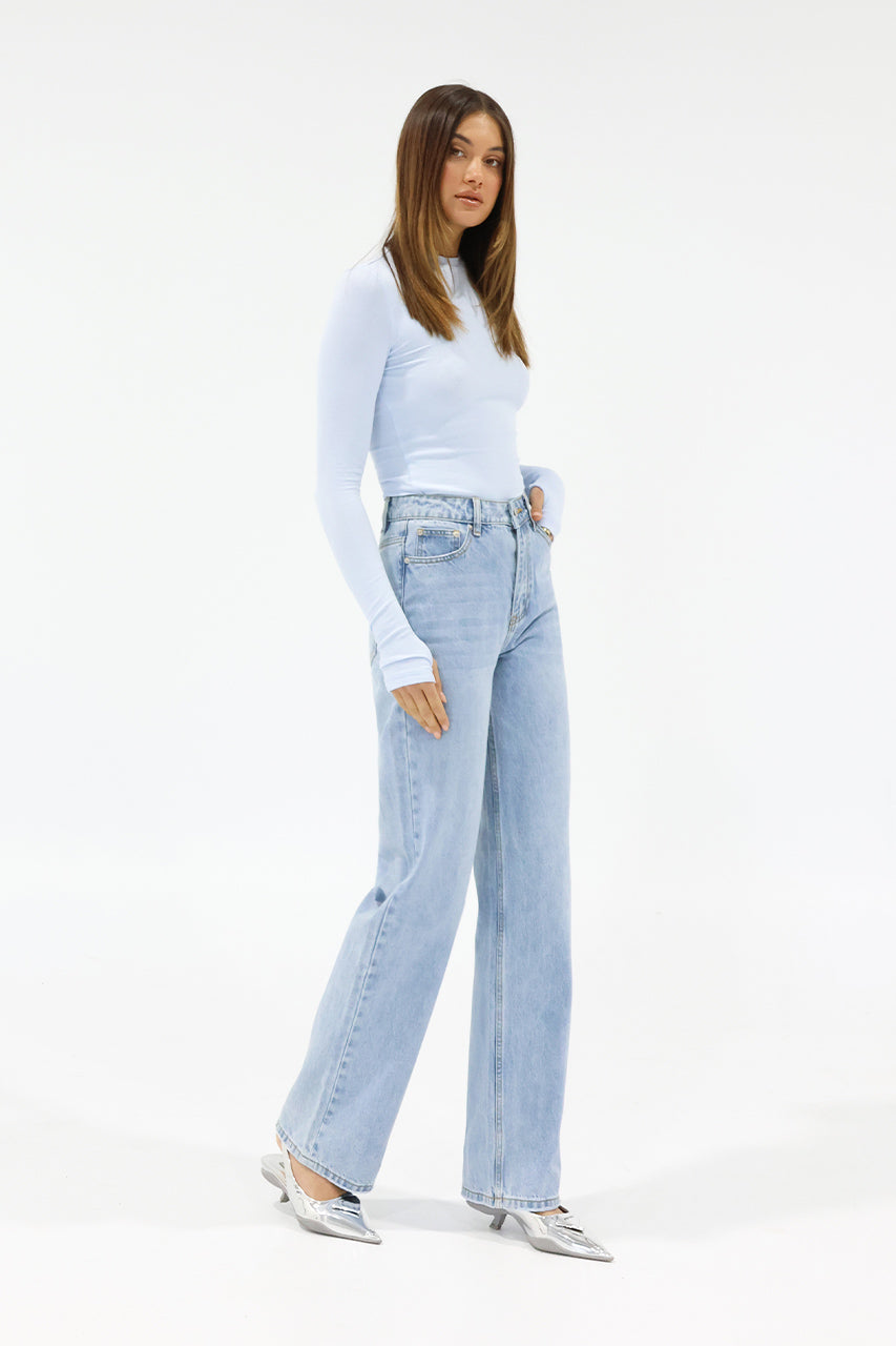 Cassidy Top | Powder Blue