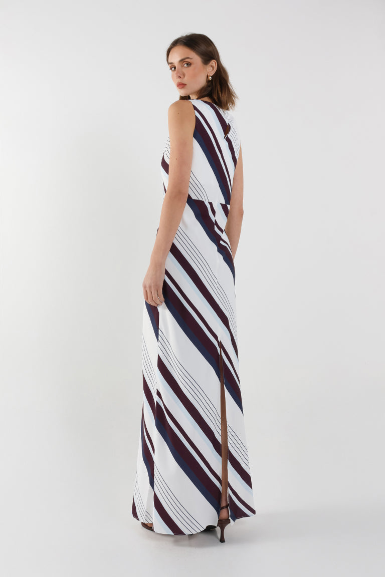 Celina Maxi Dress | Stripe
