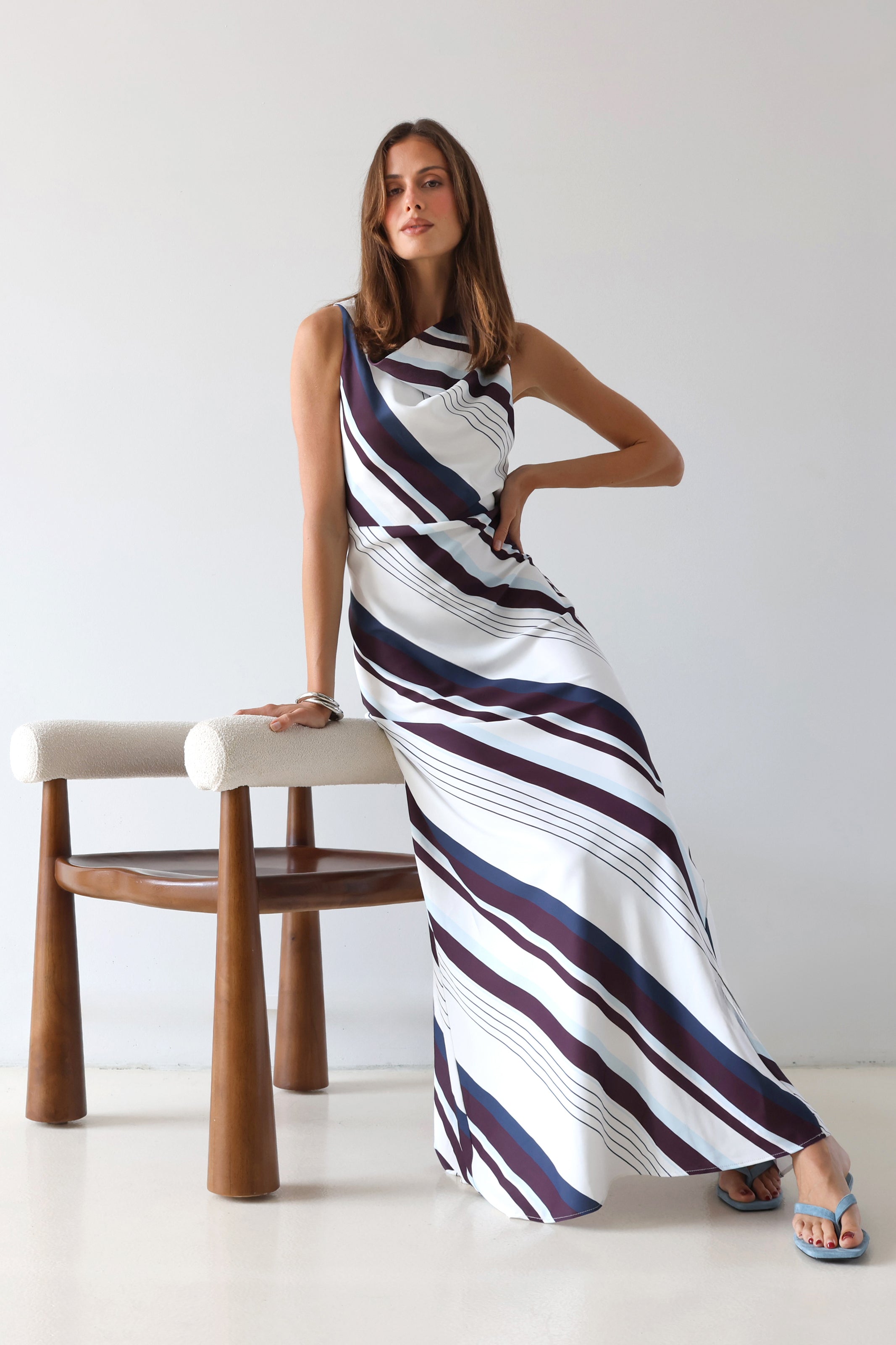 Celina Maxi Dress | Stripe