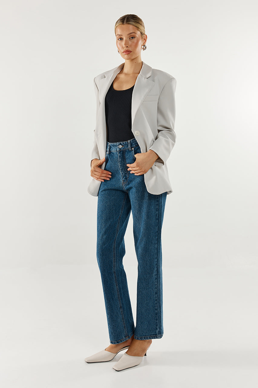 Collins Blazer | Dove