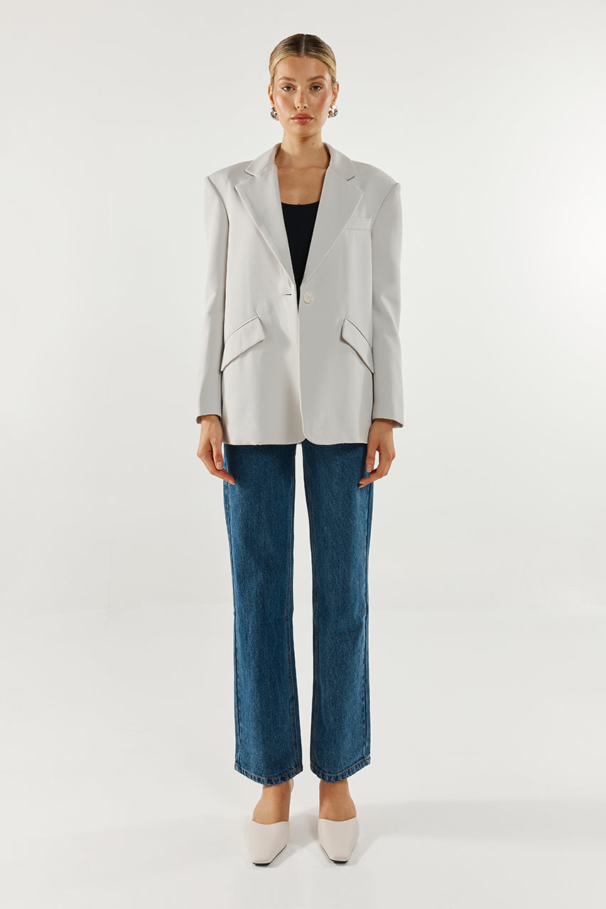 Collins Blazer | Dove