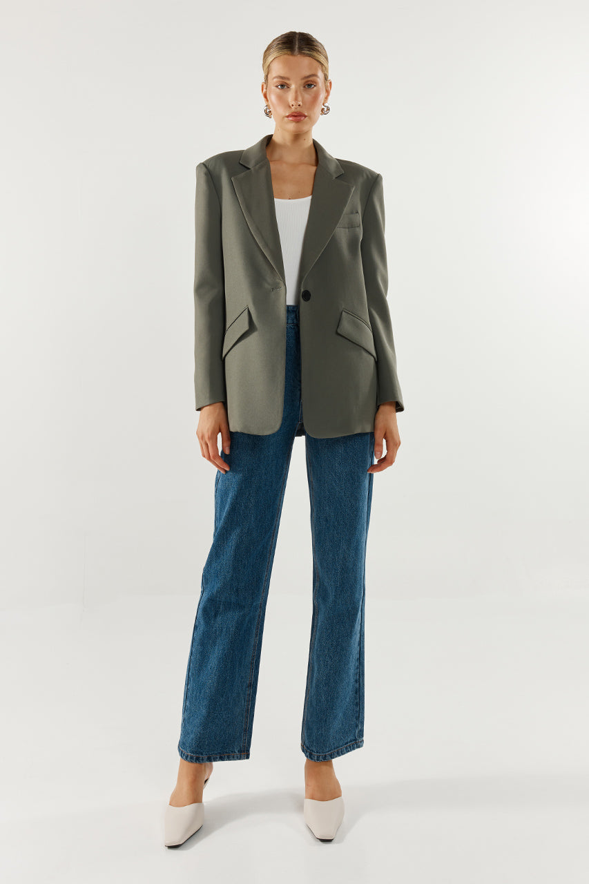 Collins Blazer | Sage