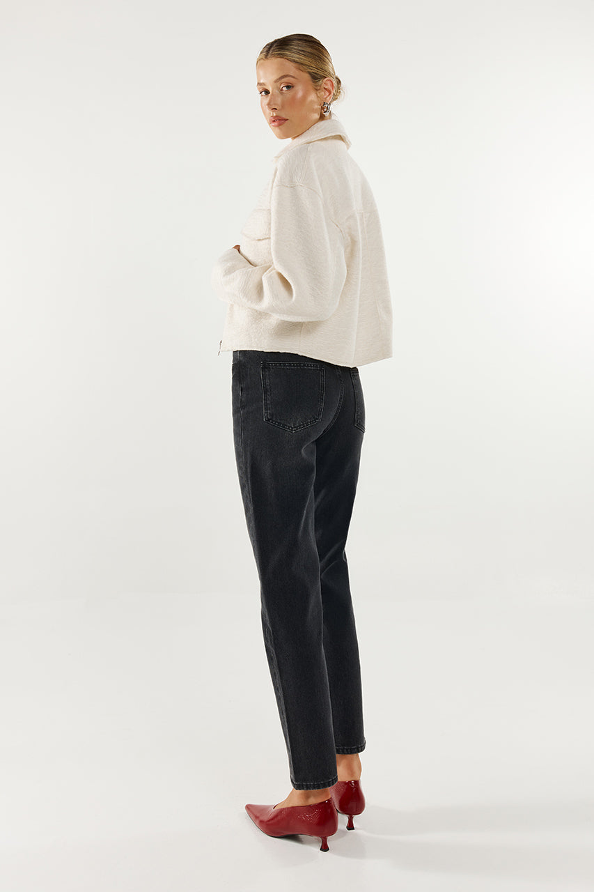 Deltora Jacket | White