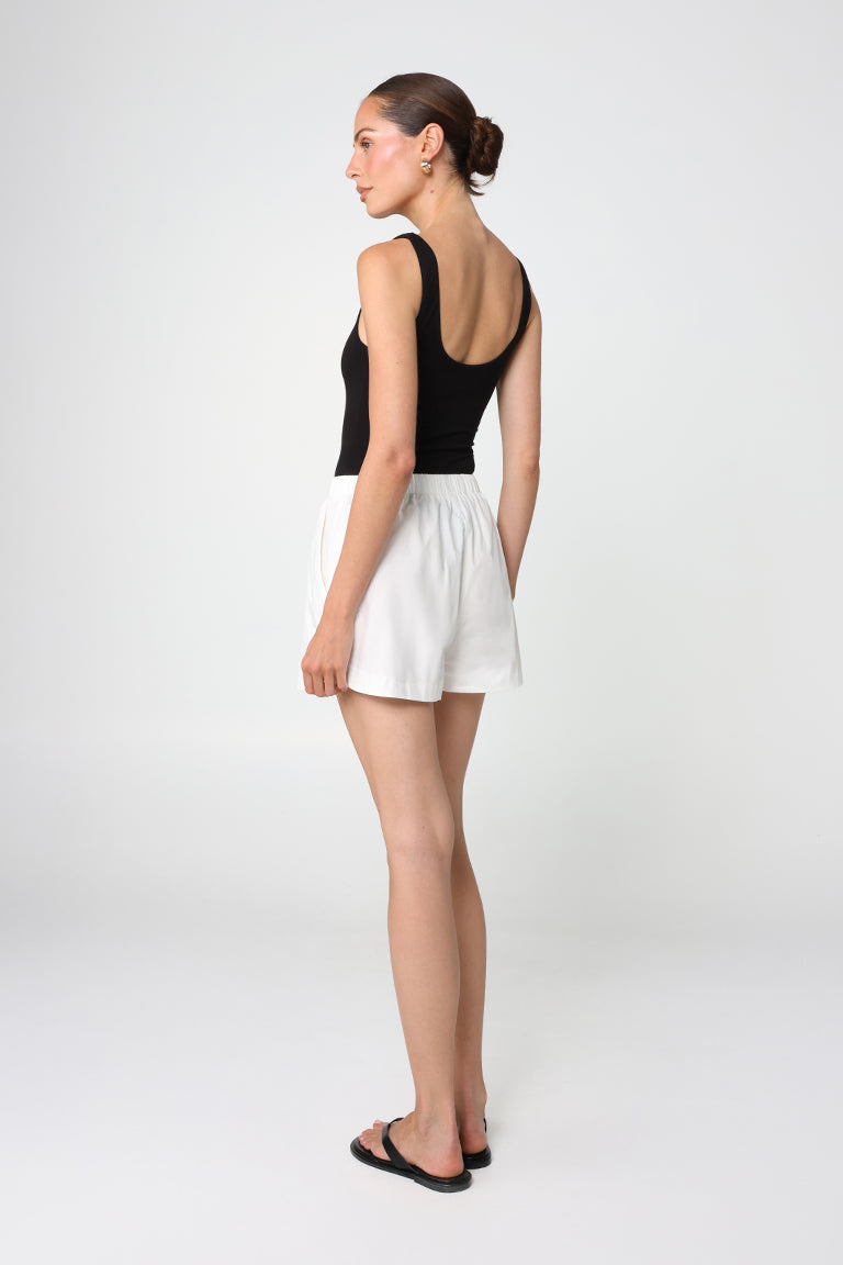 Dixon Shorts | White
