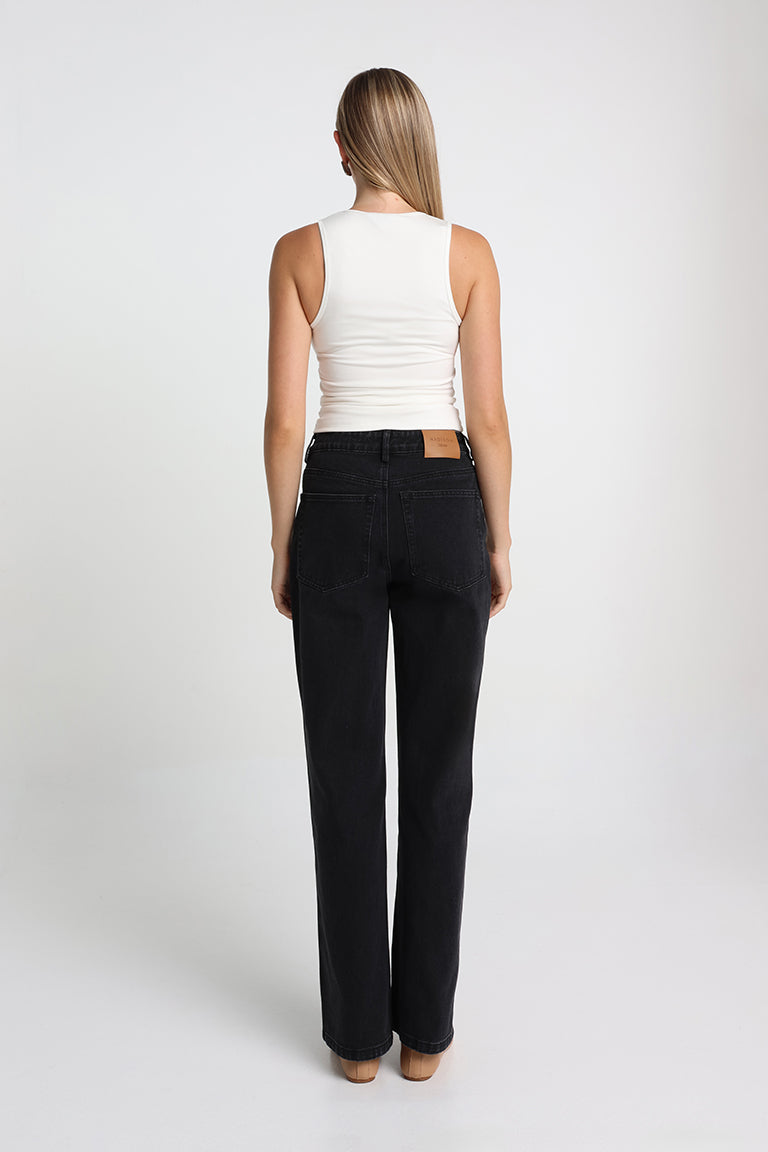Elina Jeans | Black Denim