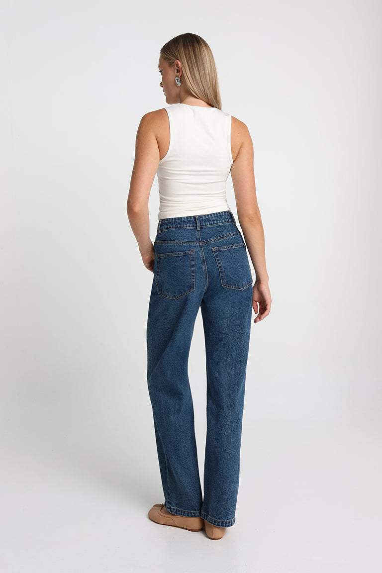 Elina Jeans | Mid Blue