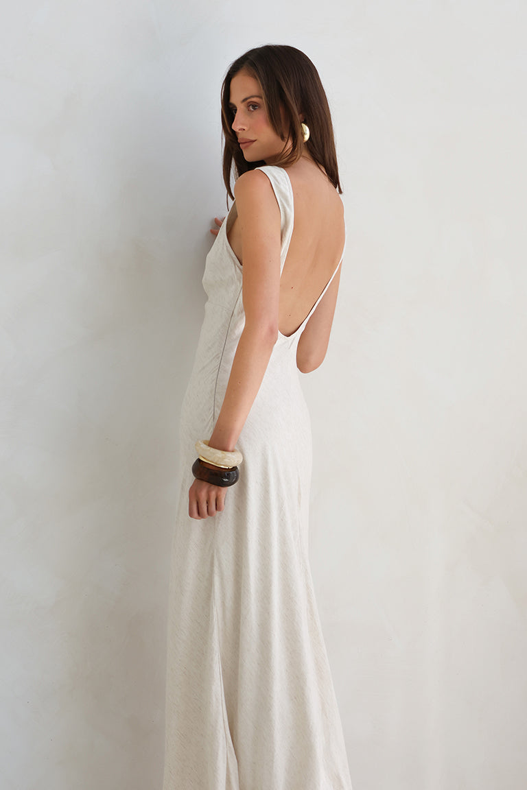 Ella Maxi Dress | Oat