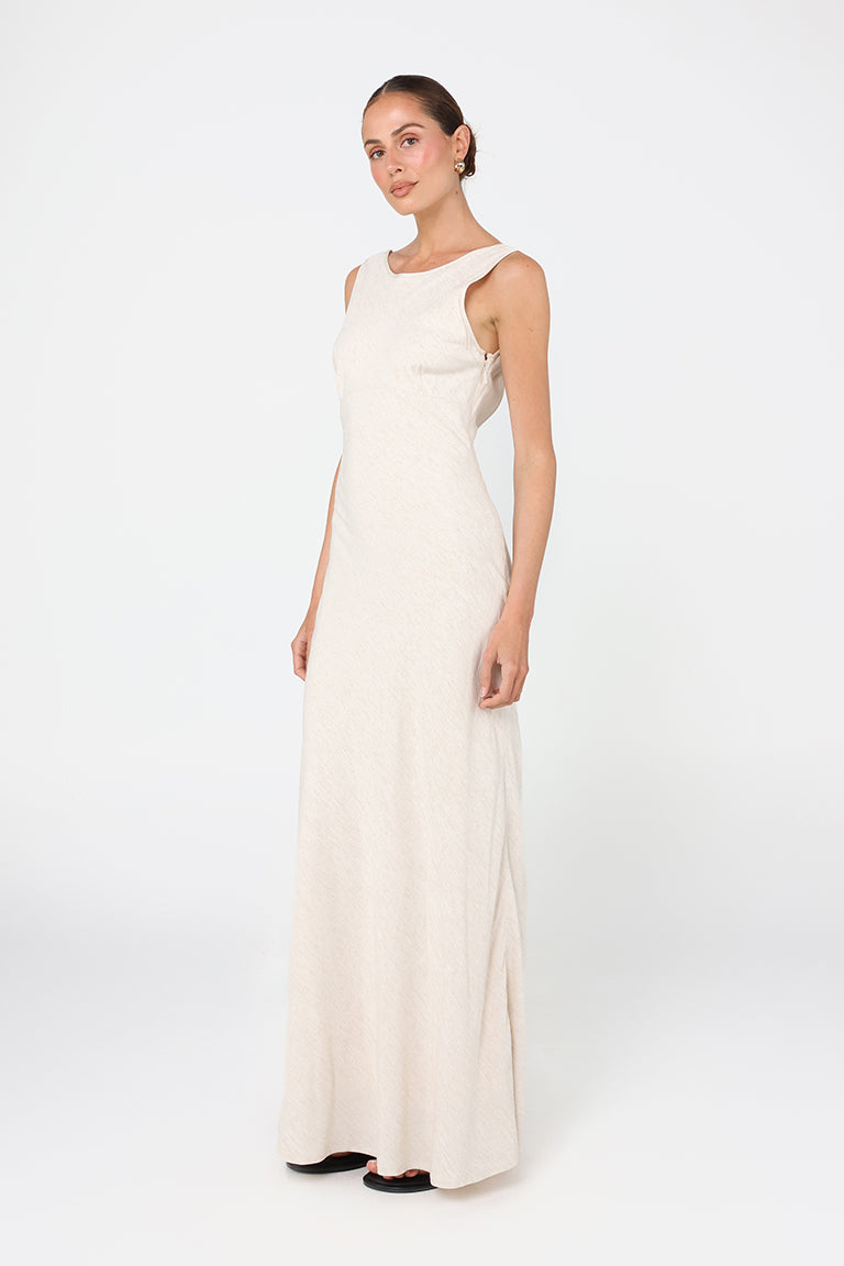 Ella Maxi Dress | Oat