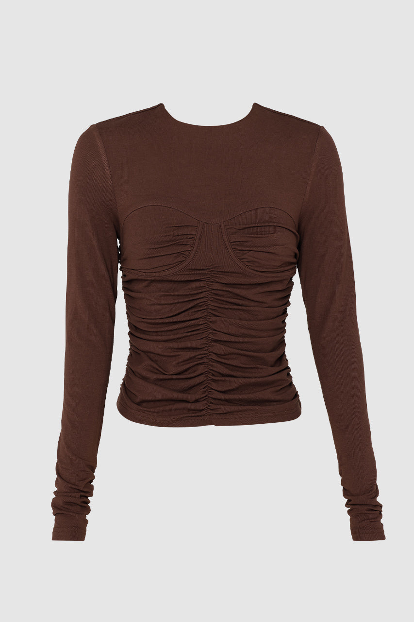 Estelle Top | Choc