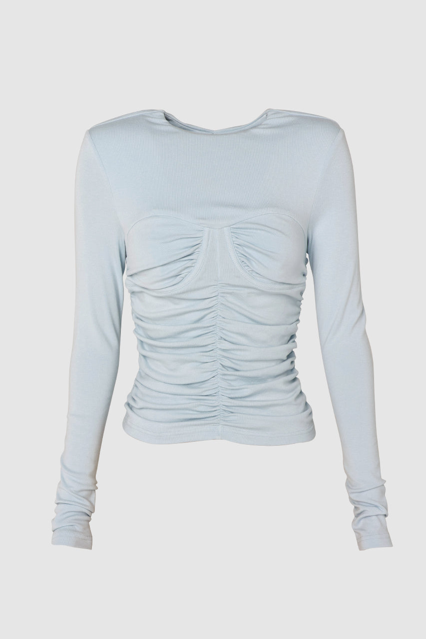 Estelle Top | Powder Blue