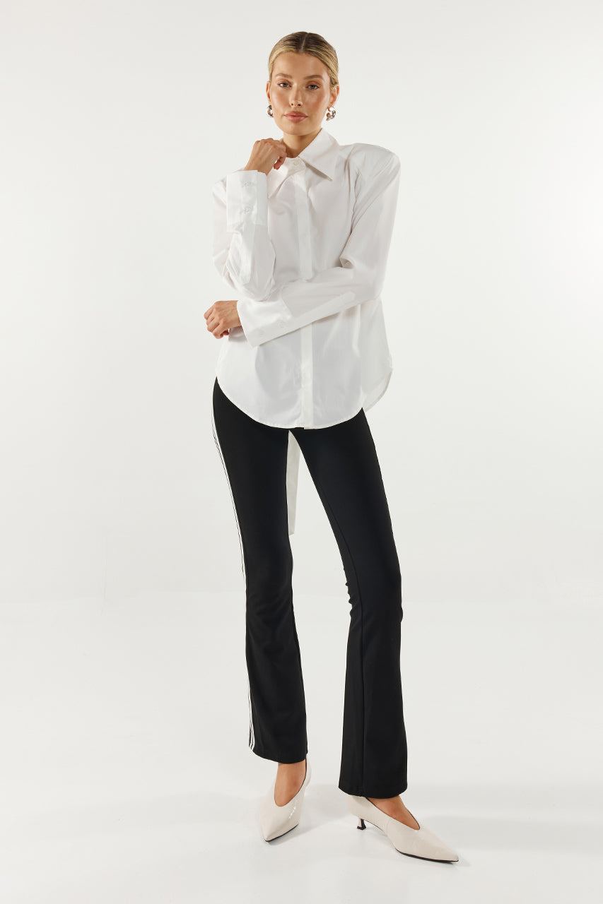 Ferris Tie Shirt | White