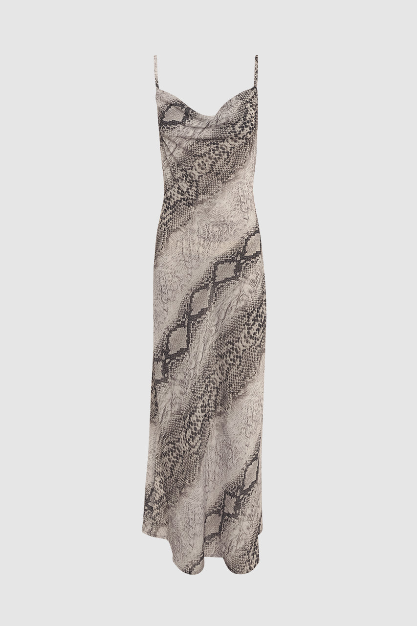 Fontana Maxi Dress | Snake