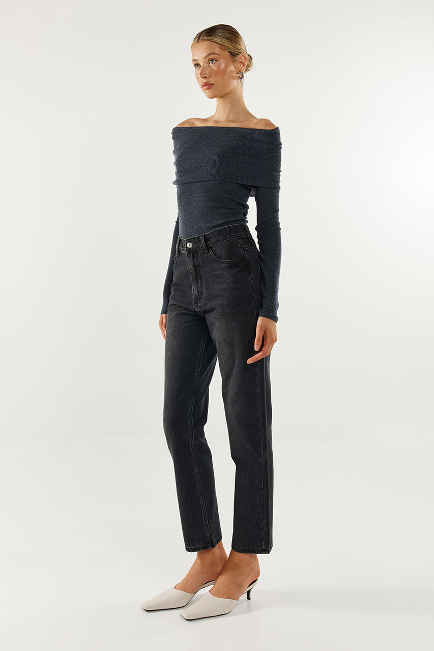 Frances Top | Charcoal