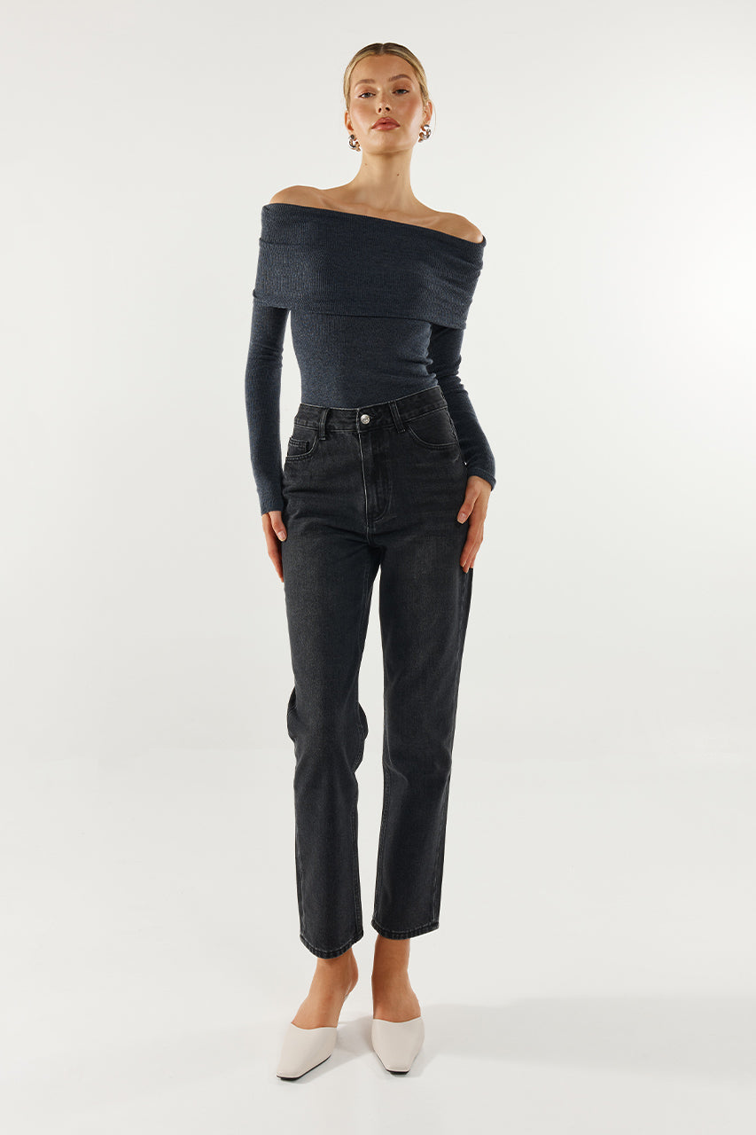 Frances Top | Charcoal
