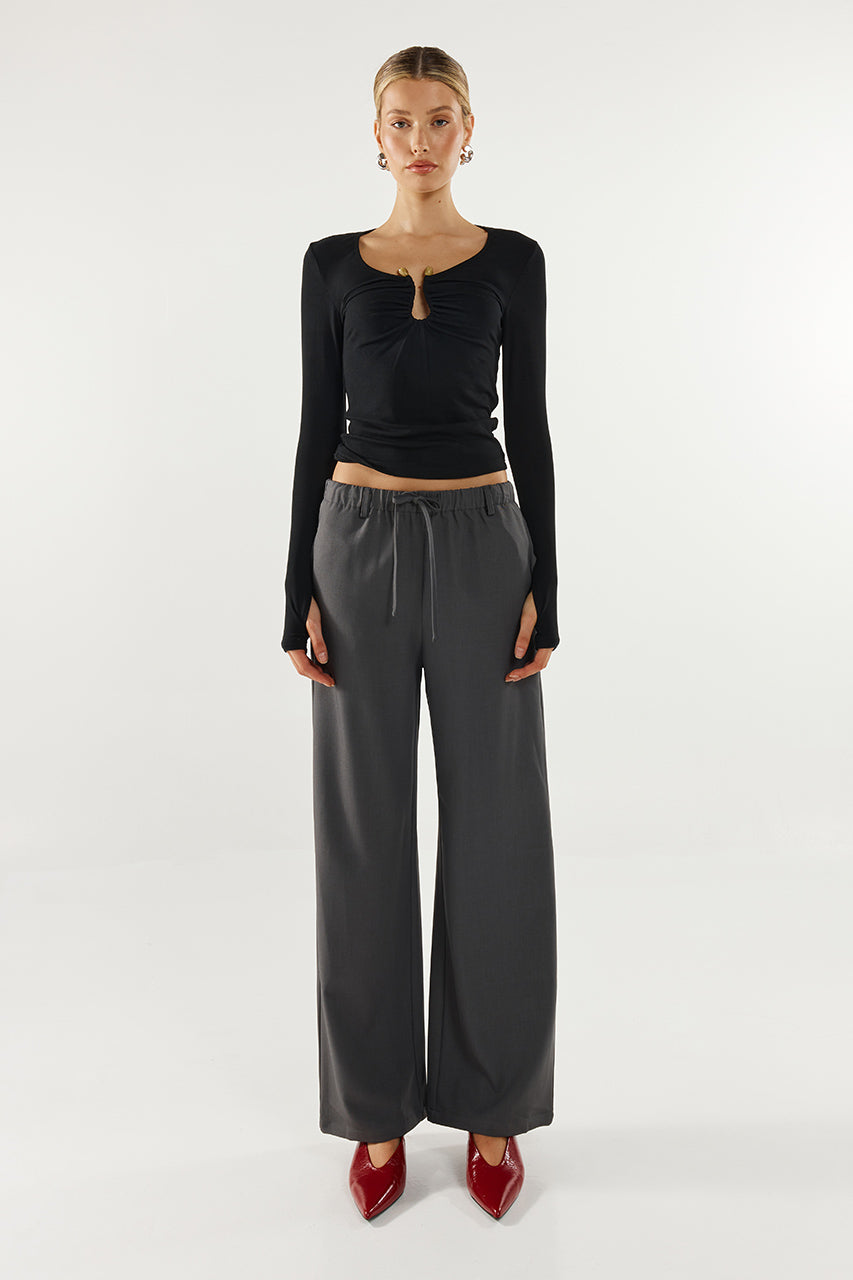 Freja Pants | Charcoal