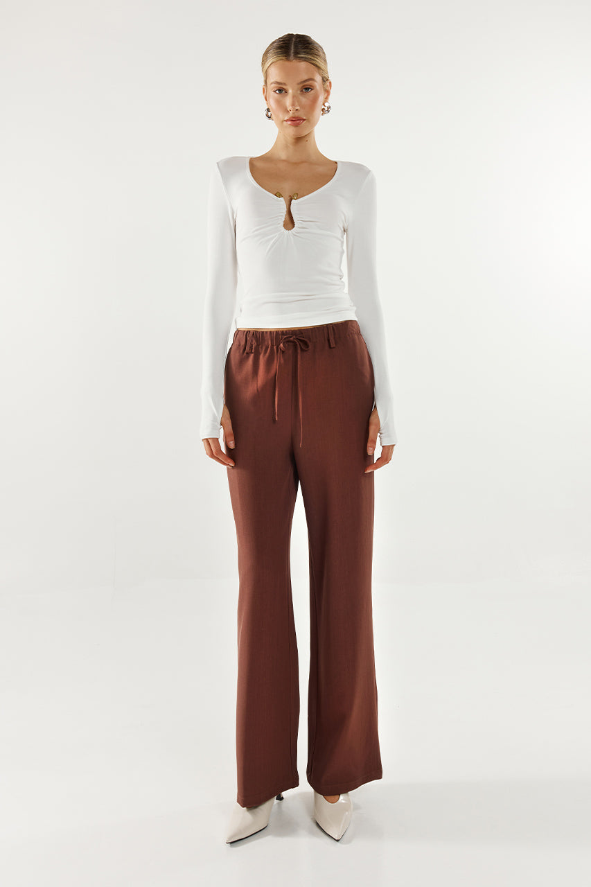 Freja Pants | Cocoa
