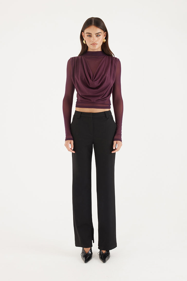 Grace Top | Plum