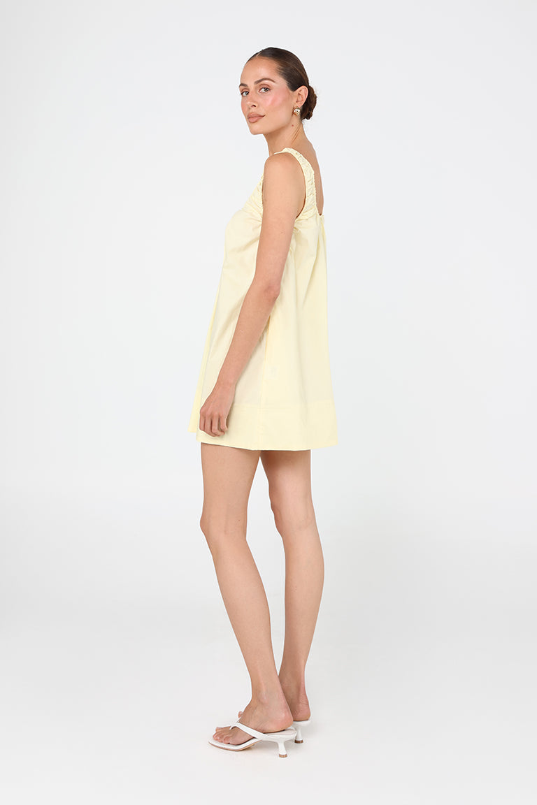 Jacey Mini Dress | Lemon