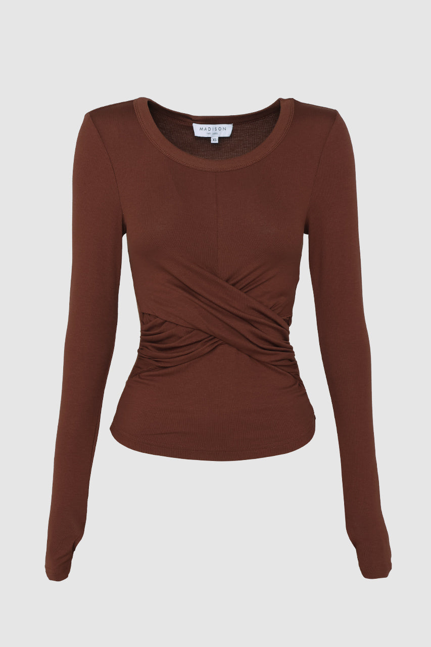 Koko L/S Top | Choc