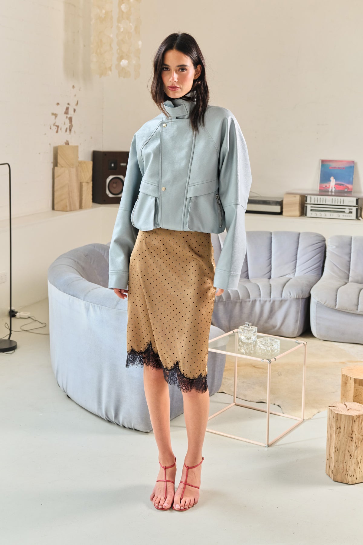 Lucia Skirt | Taupe