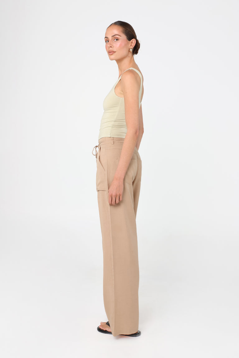 Lotus Tank | Khaki