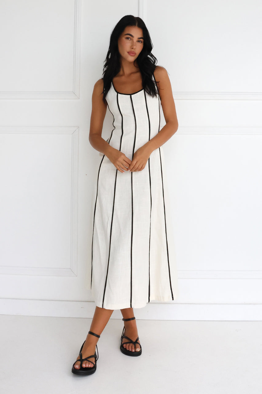 Louella Maxi Dress | White