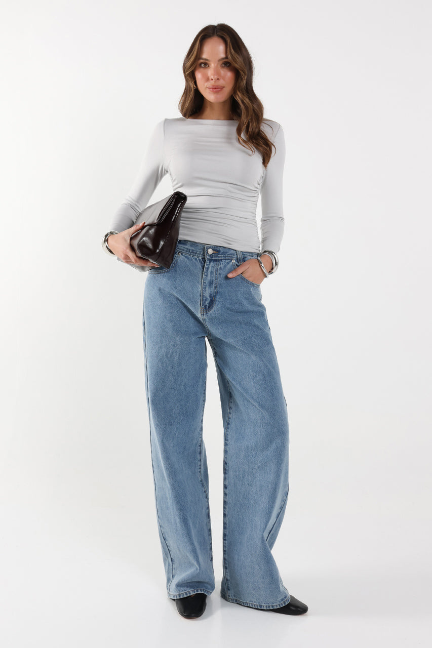 Lucca Top | Grey