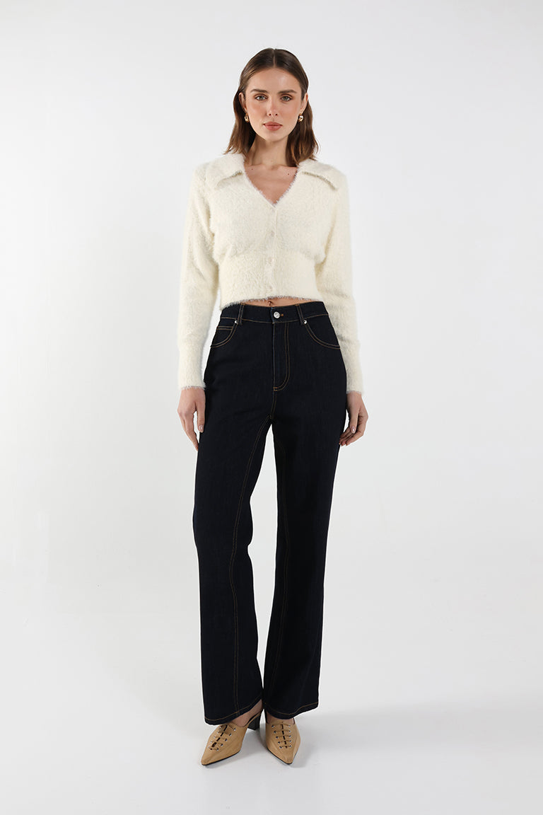 Lucy Knit Cardigan | Cream