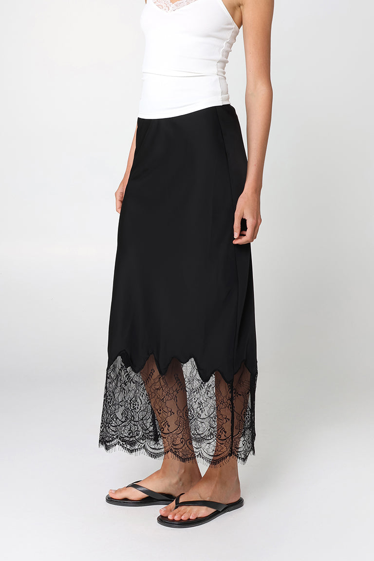 Luella Maxi Skirt | Black