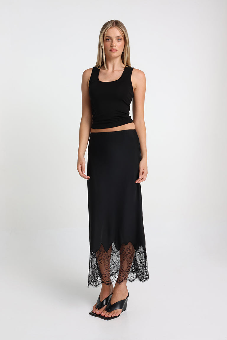 Luella Maxi Skirt | Black