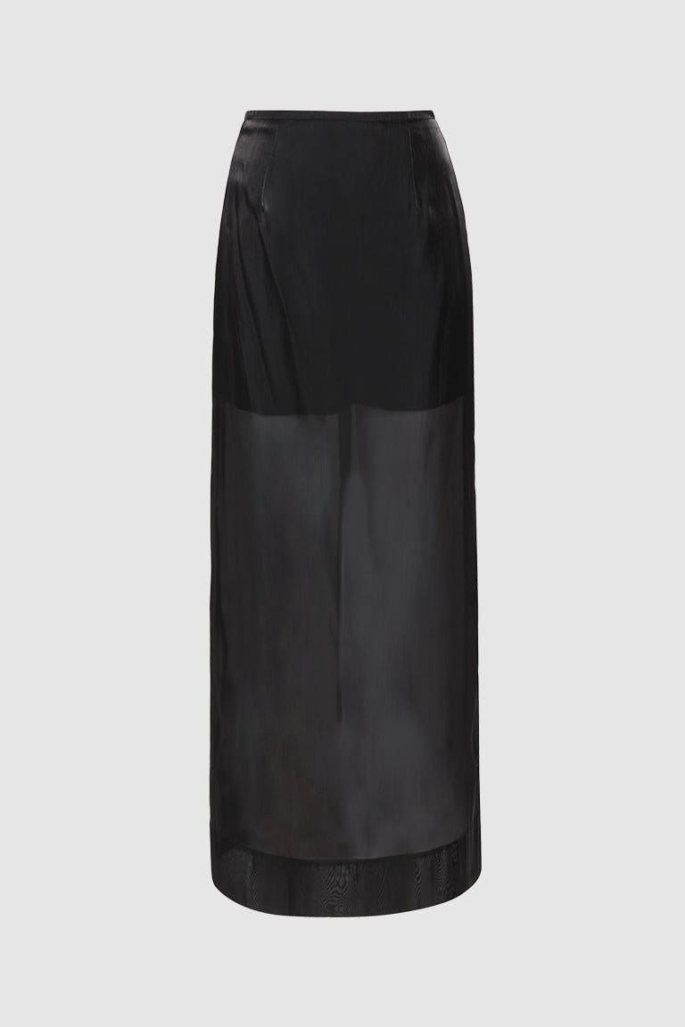 Matilda Maxi Skirt | Black