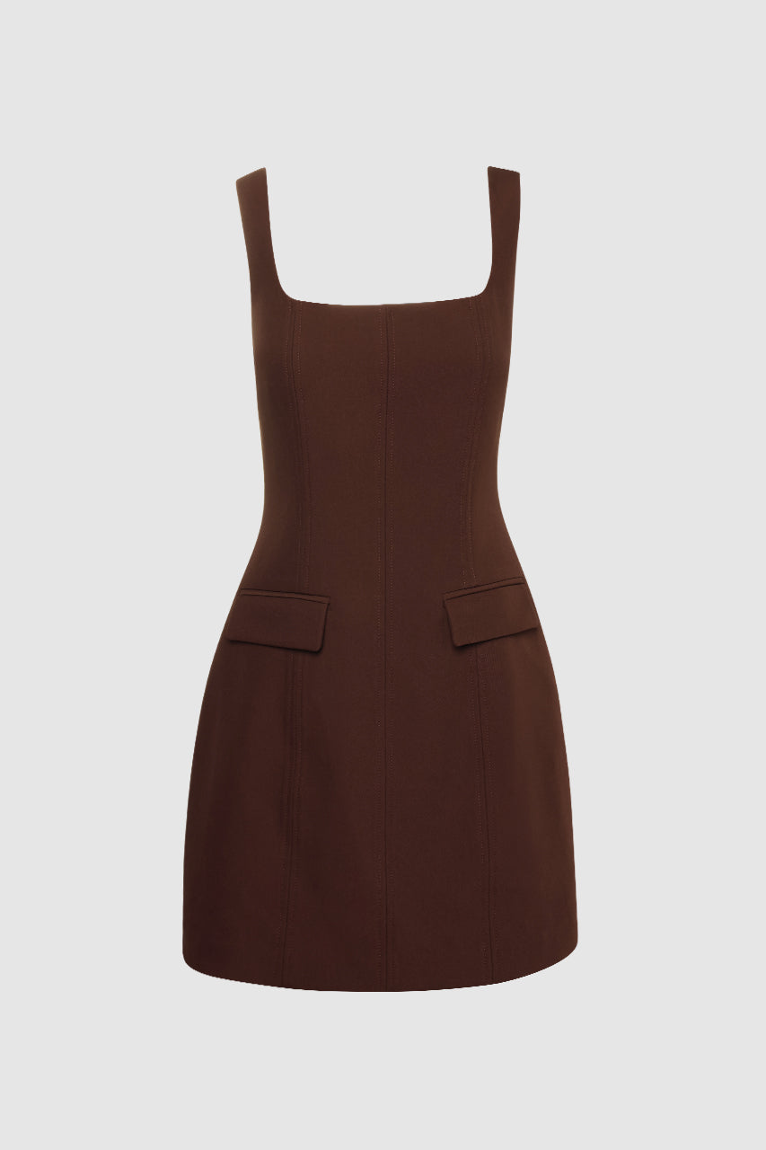 Matisse Mini Dress | Choc