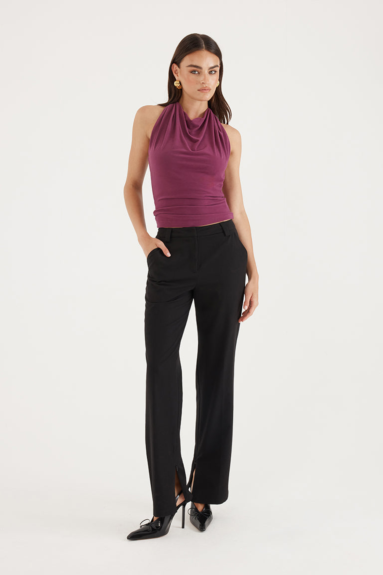 Mindy Top | Plum