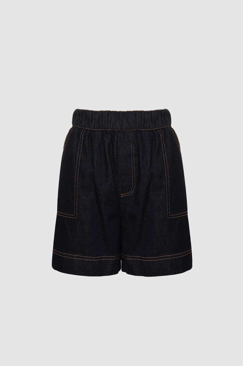Mira Shorts | Indigo