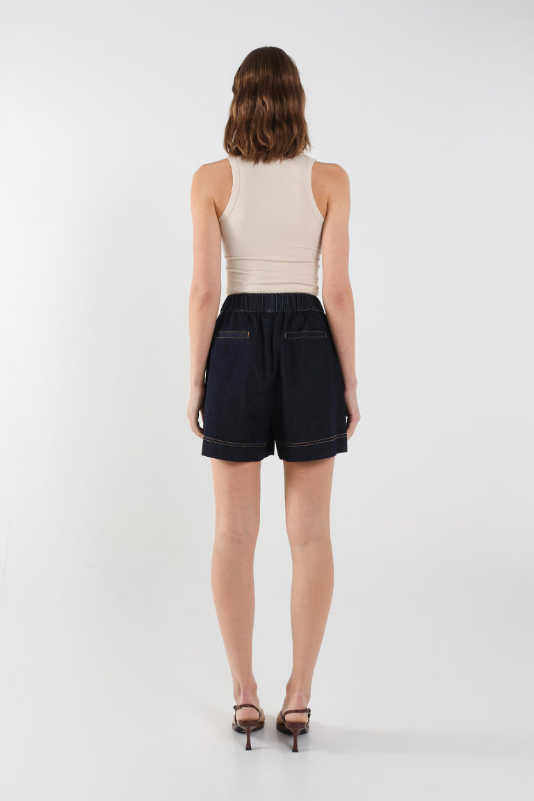 Mira Shorts | Indigo
