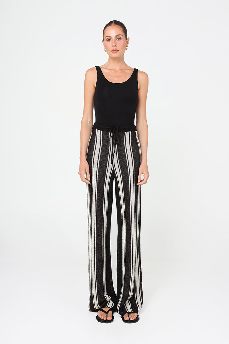 Paige Knit Pants | Black