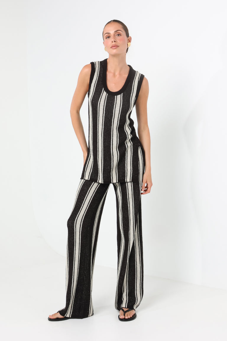 Paige Knit Pants | Black