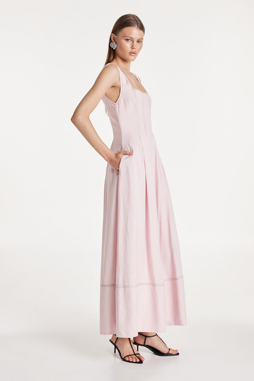 Paros Maxi Dress | Pink